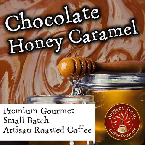 Chocolate Caramel Honey flavored coffee