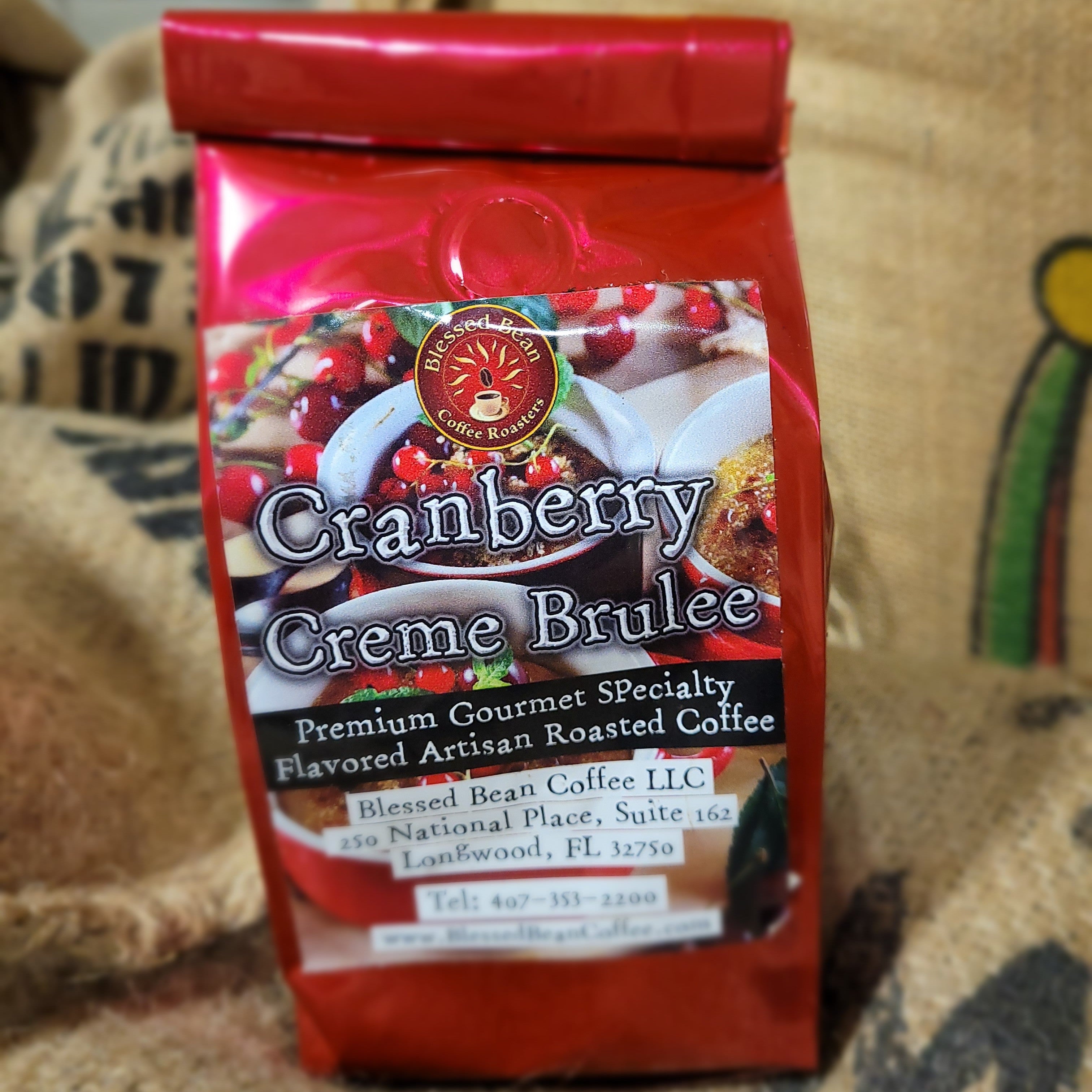 Cranberry Creme Brulee