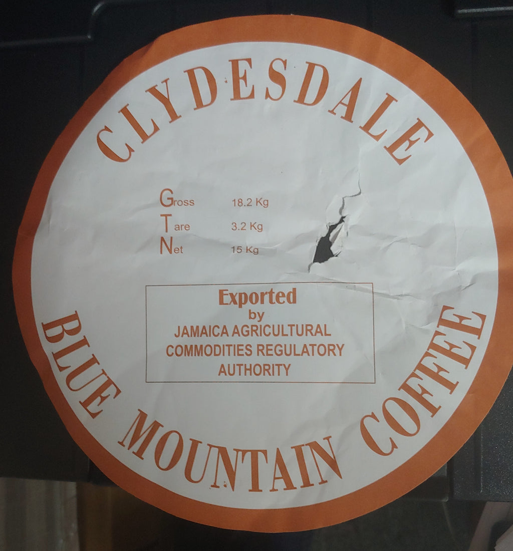 Jamaican Blue Mountain  "Clydesdale Estate"  12 oz.
