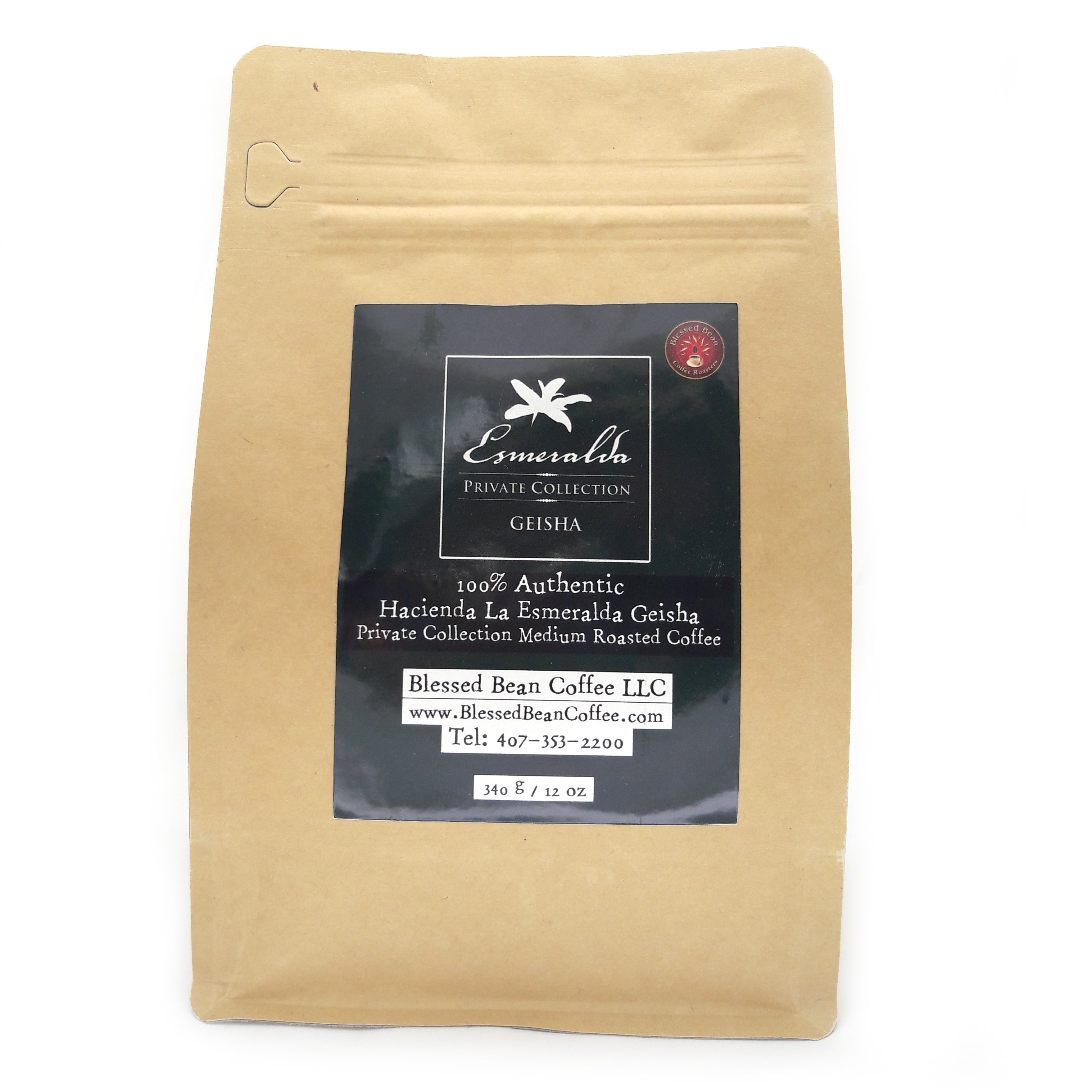Panama Hacienda Le Esmeralda "Private Collection: Geisha  12 oz. bag