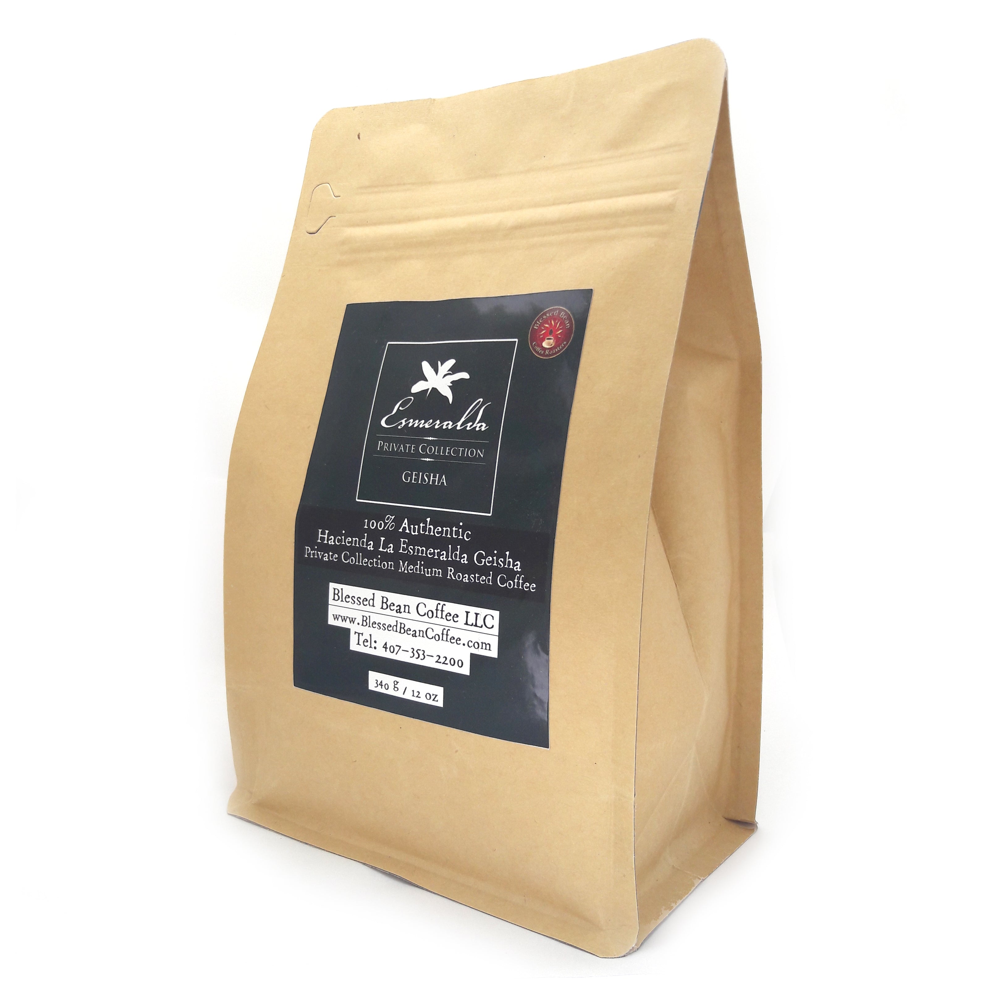 Panama Hacienda Le Esmeralda "Private Collection: Geisha  12 oz. bag