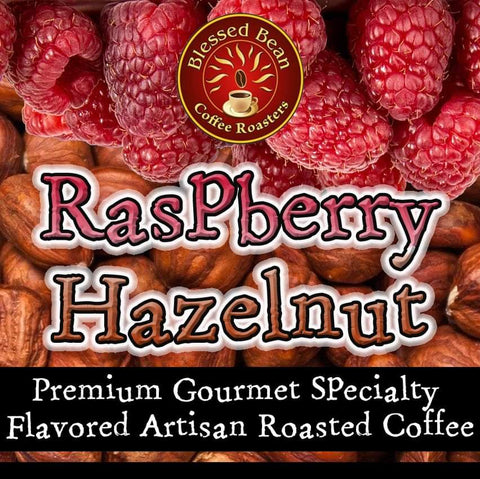 Raspberry Hazelnut flavored coffee