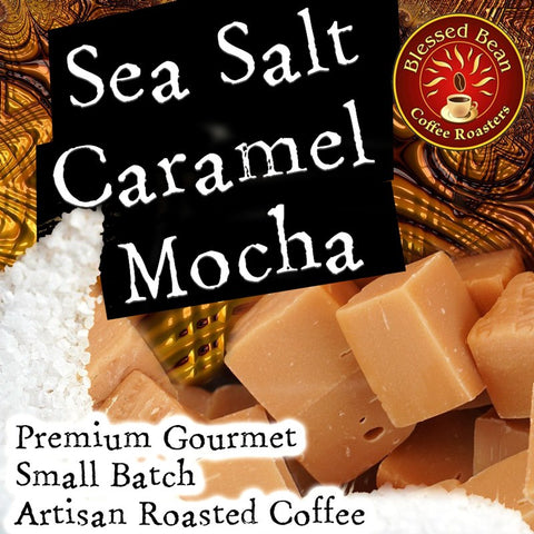 Sea Salt Caramel Mocha flavored coffee