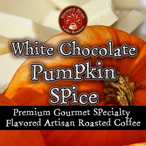 White Chocolate Pumpkin Spice flavored coffee