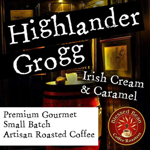 Highlander Grogg flavored coffee