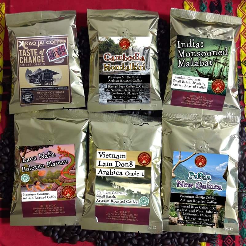 Asia Coffee Sampler