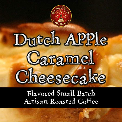 Dutch Apple Caramel Cheesecake flavored coffee